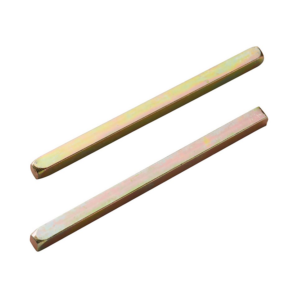 Spare Spindles Steel 8mm x 100mm - Pack of 2