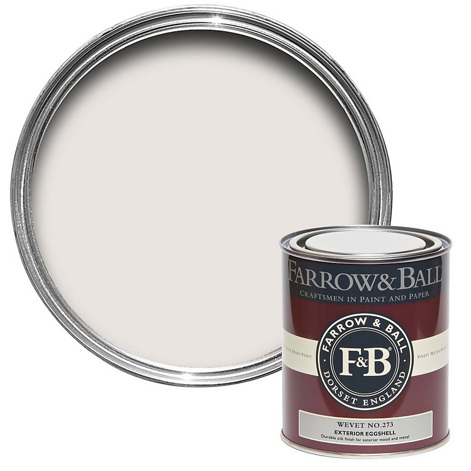 Farrow & Ball Exterior Eggshell Paint Wevet No.273 - 750ml
