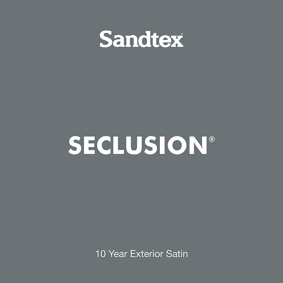 Sandtex 10 Year Satin Paint Seclusion - 750ml