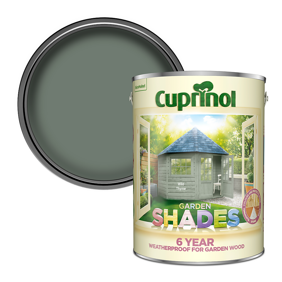 Cuprinol Garden Shades Paint Wild Thyme - 5L