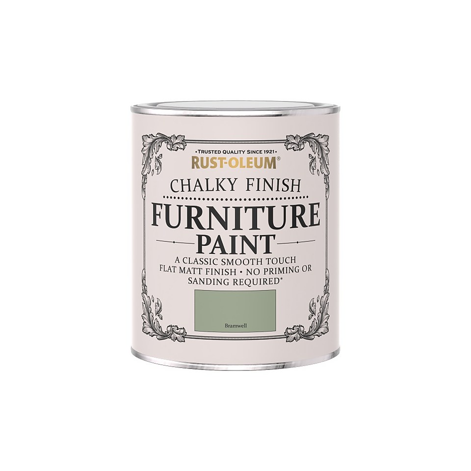 Rust-Oleum Chalky Finish Furniture Paint Bramwell - 750ml