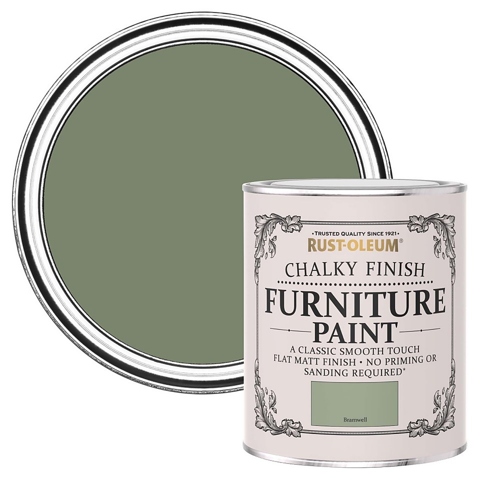 Rust-Oleum Chalky Finish Furniture Paint Bramwell - 750ml