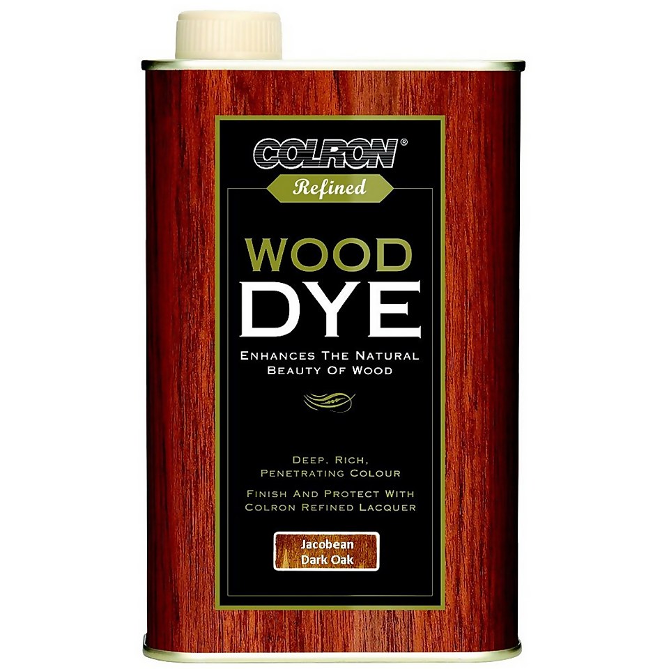 Colron Refined Wood Dye Jacobean Dark Oak - 250ml