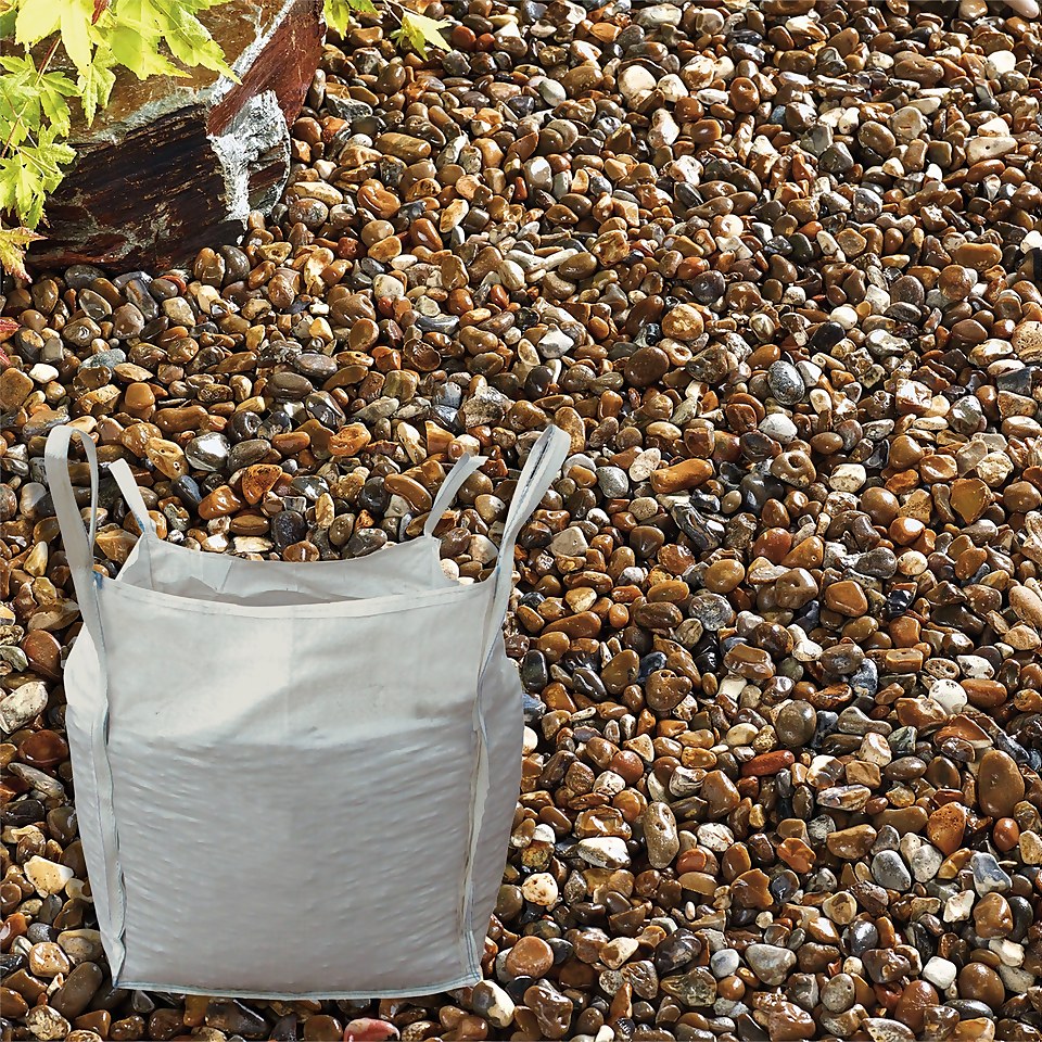 Stylish Stone Oyster Pearl Pebbles, Bulk Bag - 750g