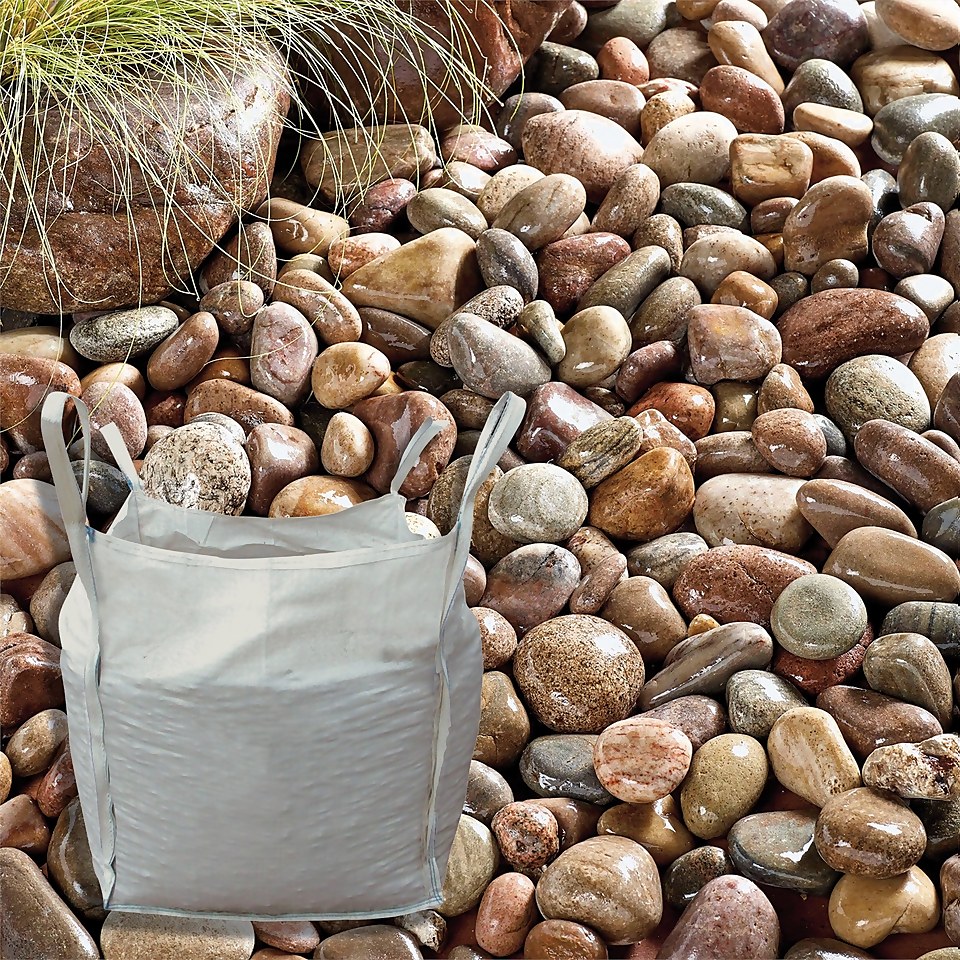 Stylish Stone Premium Scottish Cobbles, Bulk Bag - 750kg
