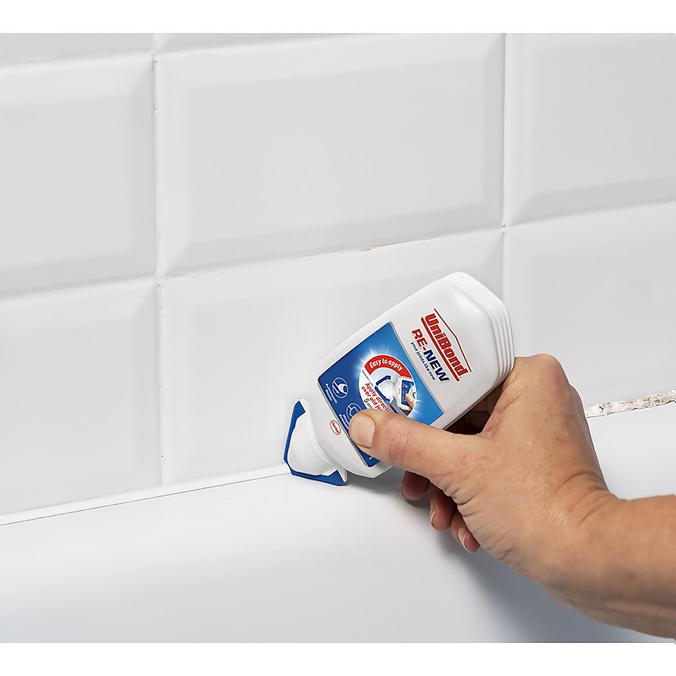 UniBond RENEW White Kitchen & Bathroom Sealant 80ml Homebase