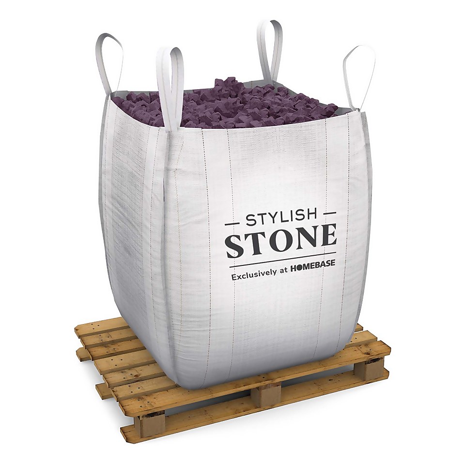 Stylish Stone Cornish Silver Cobbles Bulk Bag - 750 kg