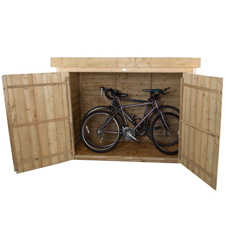 Forest Wooden Pent Large Outdoor Store