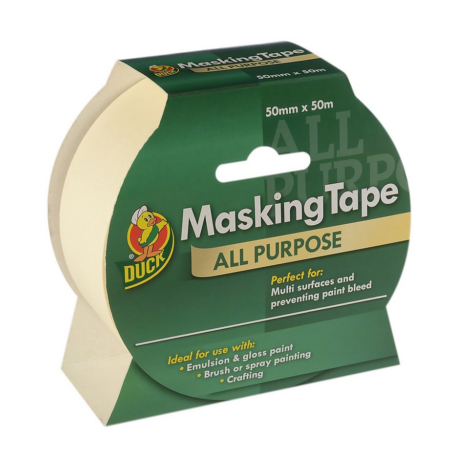 Duck All Purpose Masking Tape - 50mm x 50m