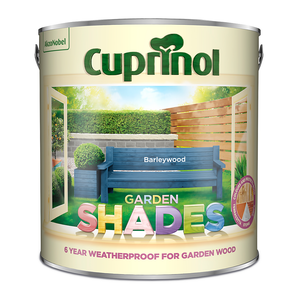 Cuprinol Garden Shades Paint Barleywood - 2.5L
