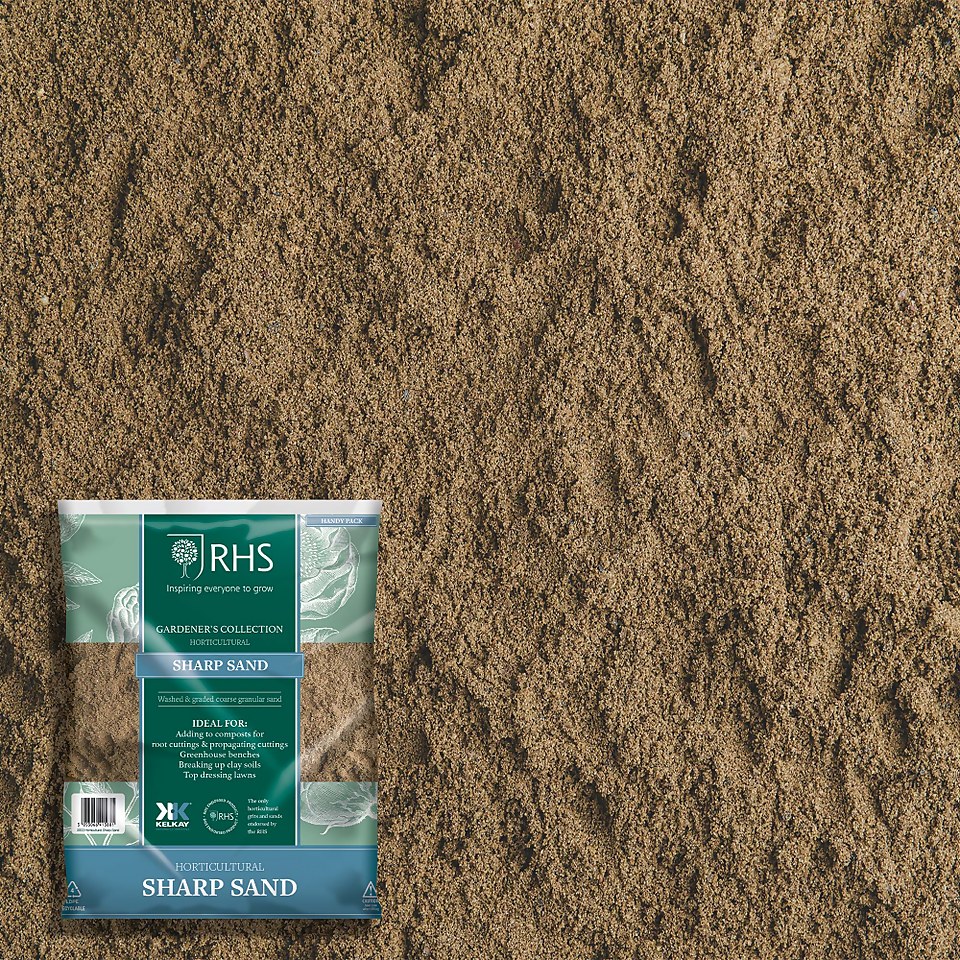 RHS Horticultural Sharp Sand Handy Pack - 5kg