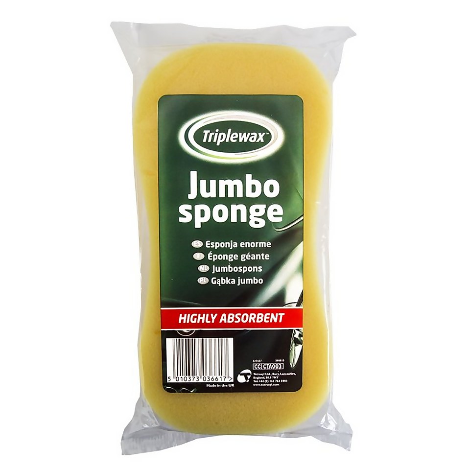 Carplan Triplewax Jumbo Sponge