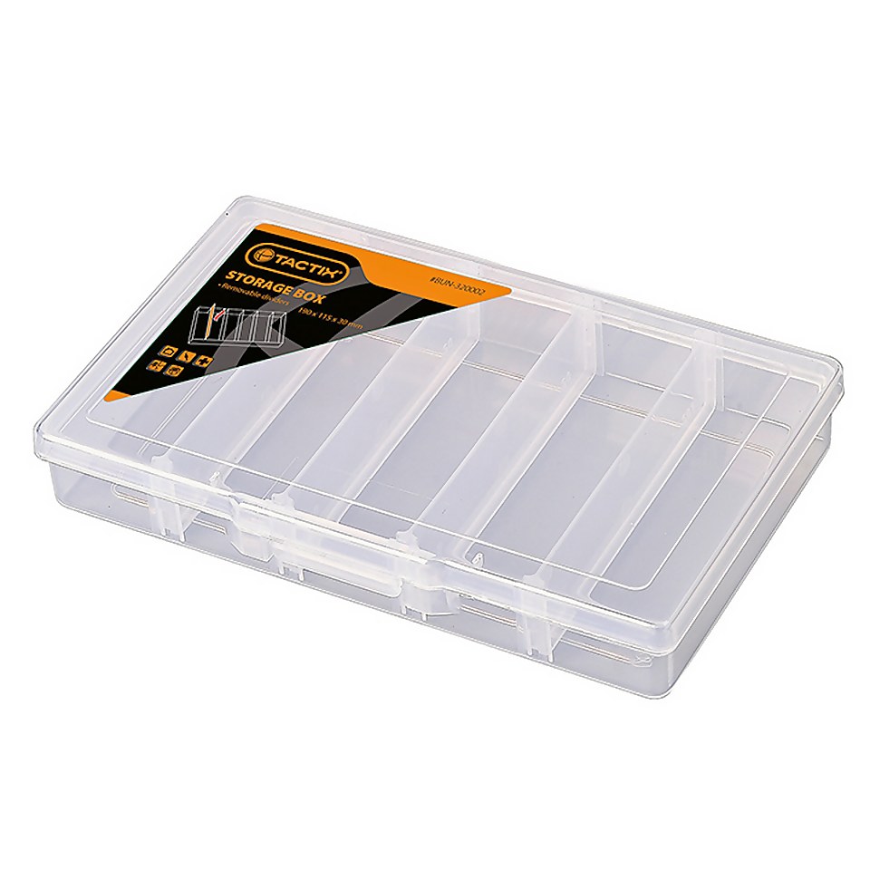 Tactix 5 Compartment Tool Storage Box