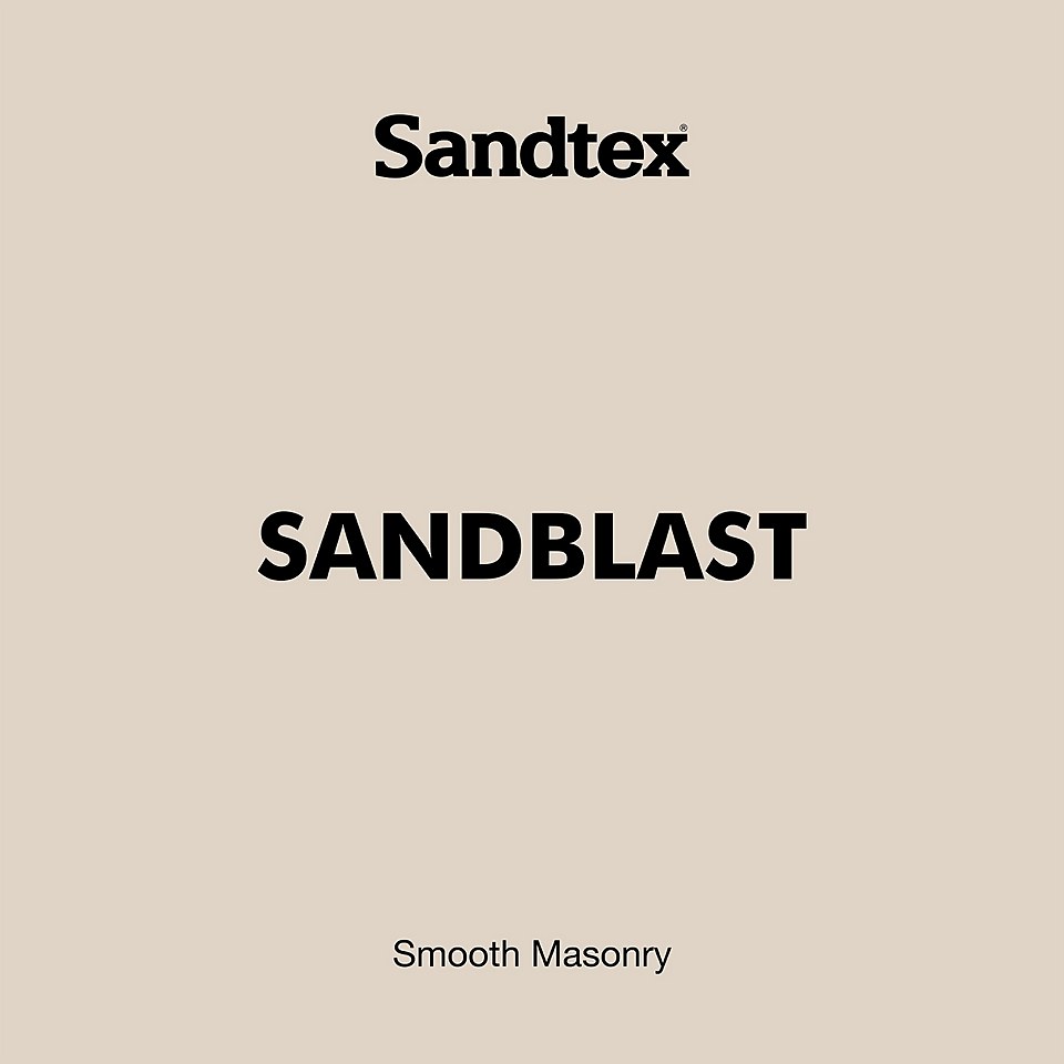 Sandtex Ultra Smooth Masonry Paint Sandblast - Tester 150ml