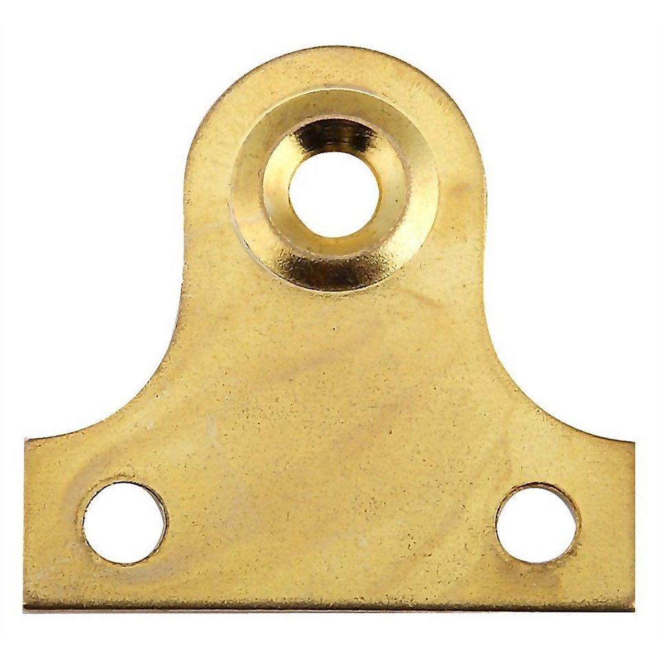 Brass Picture Bracket - 30mm - 4 Pack