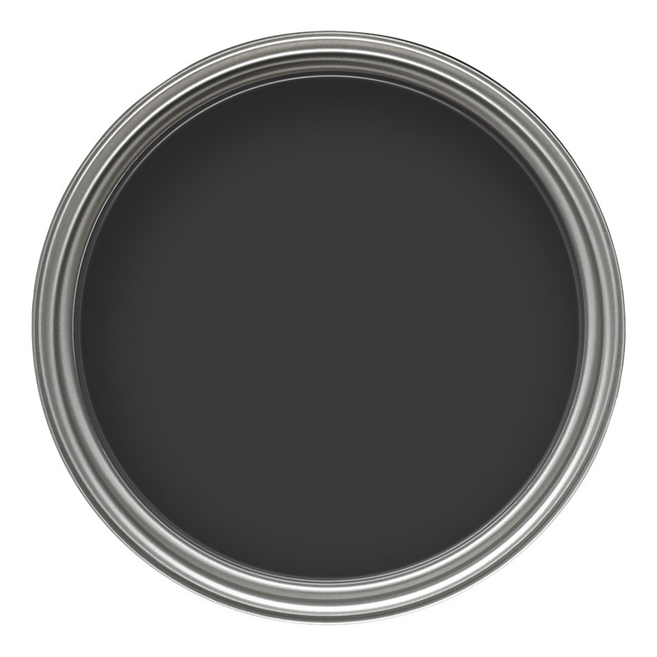 Sandtex Rapid Dry Gloss Paint Black - 750ml
