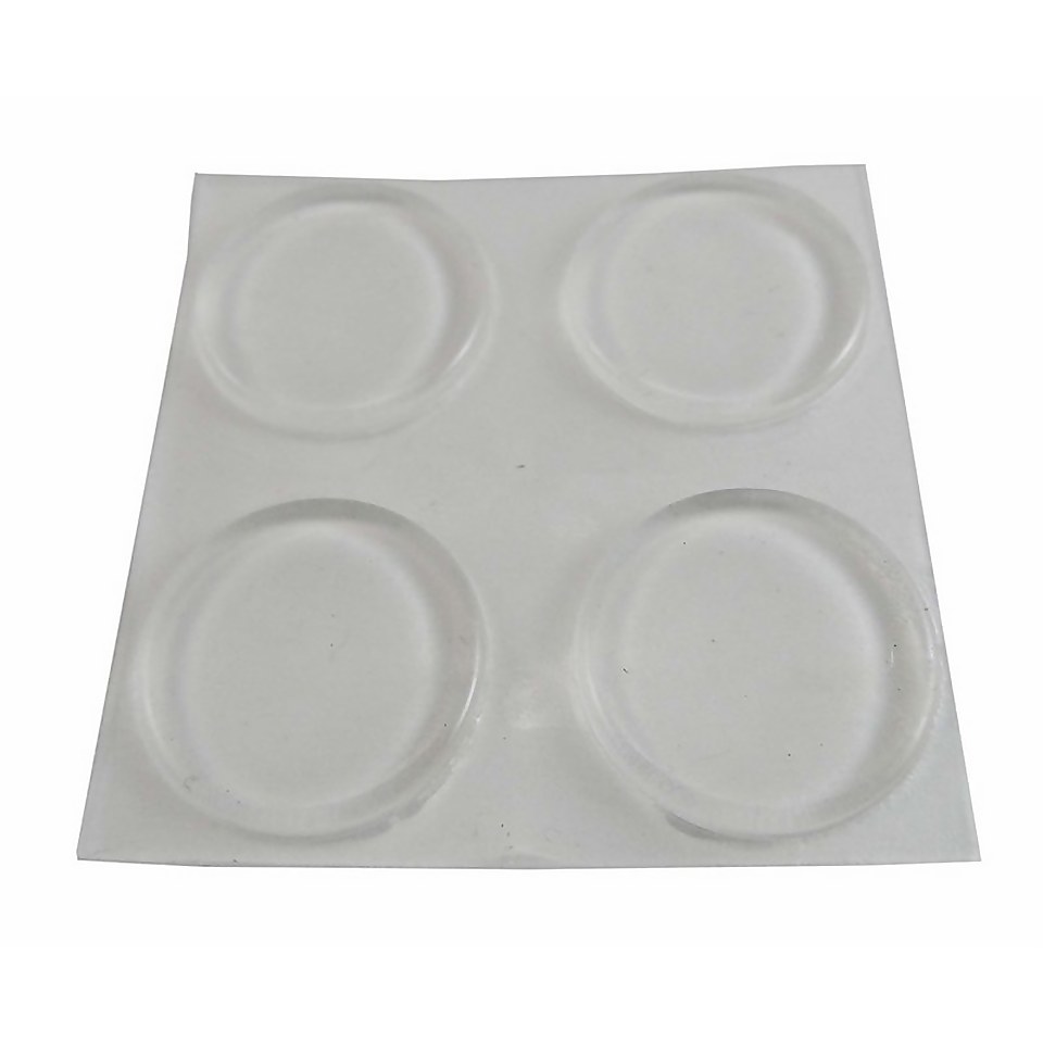 Protective Pad Clear 19mm - 8 Pack