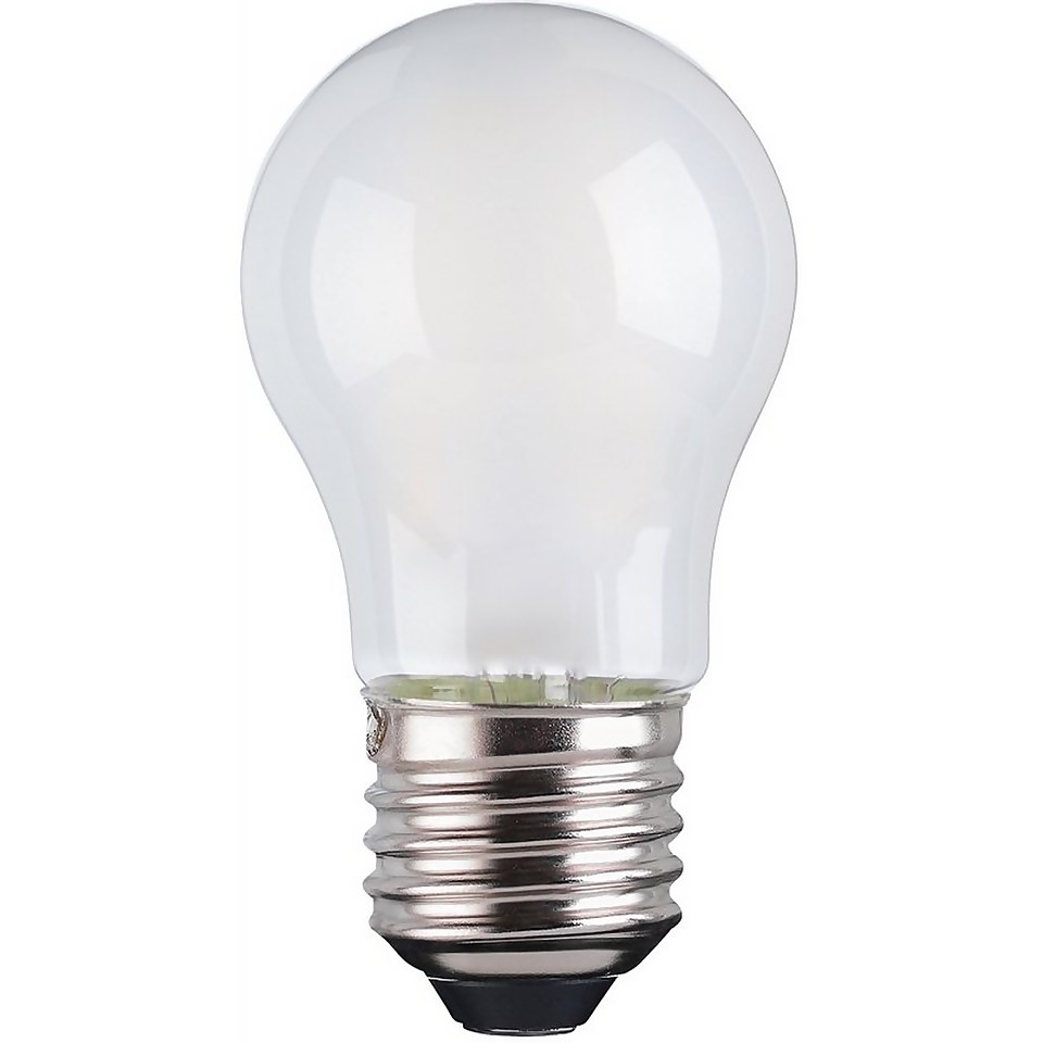 TCP LED Filament Frosted Mini Globe 4W E27 Light Bulb