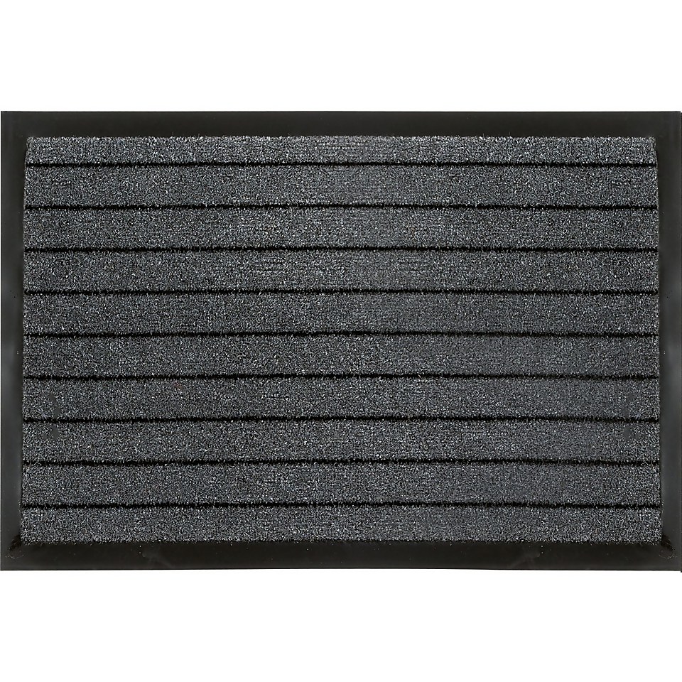 Small Barrier Doormat Grey - 40 x 60cm