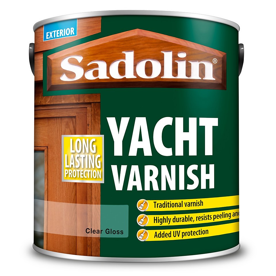 Sadolin Yacht Varnish Gloss - 2.5L