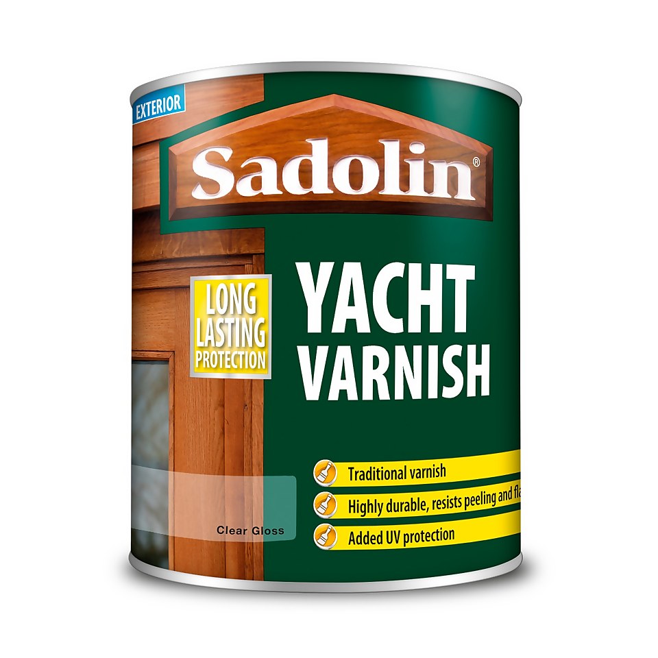 Sadolin Yacht Varnish Clear - 750ml
