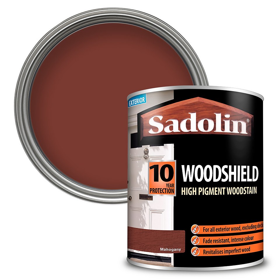 Sadolin Woodshield Woodstain Mahogany - 750ml