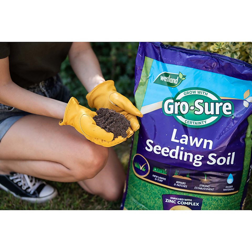 Gro-Sure Lawn Seeding Soil - 30L