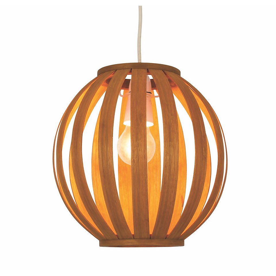 Ben Round Bamboo Lamp Shade