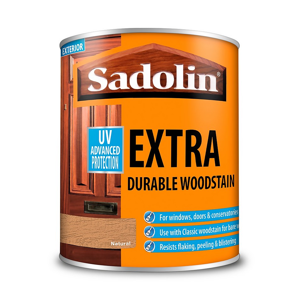 Sadolin Extra Durable Woodstain Natural - 750ml