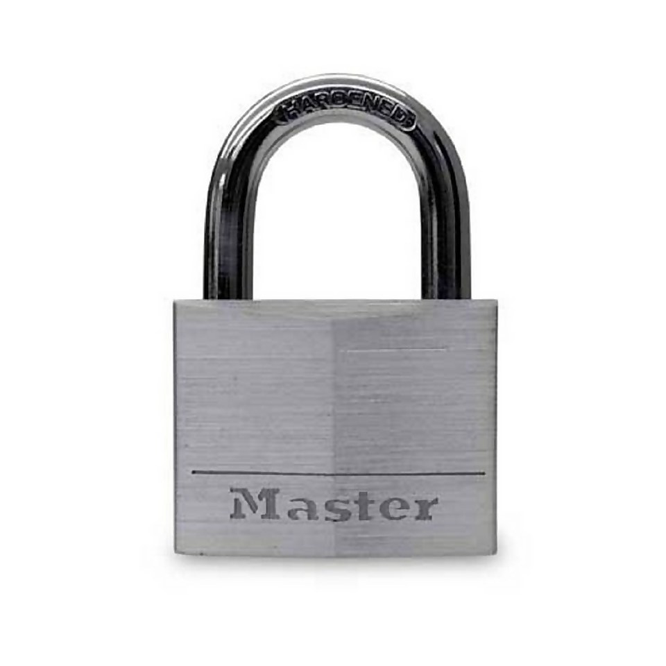 Master Lock Aluminium Padlock - 40mm - 4 Pack
