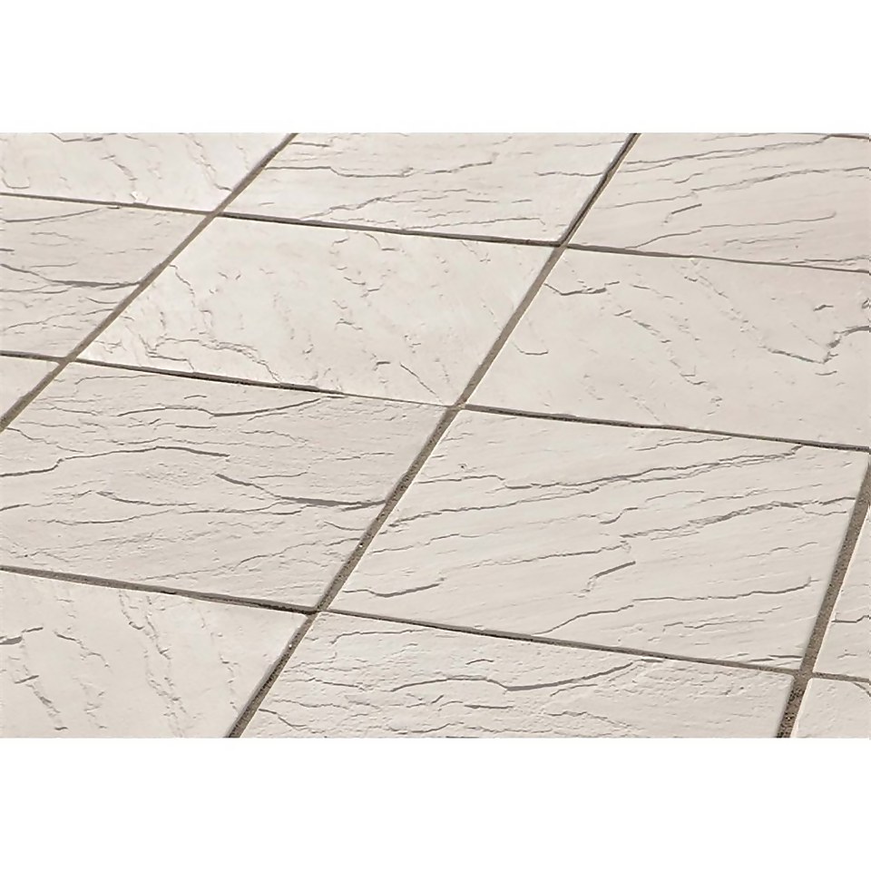 Stylish Stone Winchester Paving 450 x 450mm Grey - Full Pack of 152 Slabs