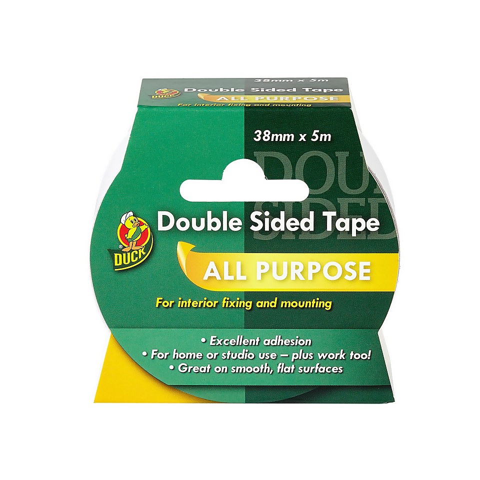 Duck Double Sided Tape - 38mm x 5m