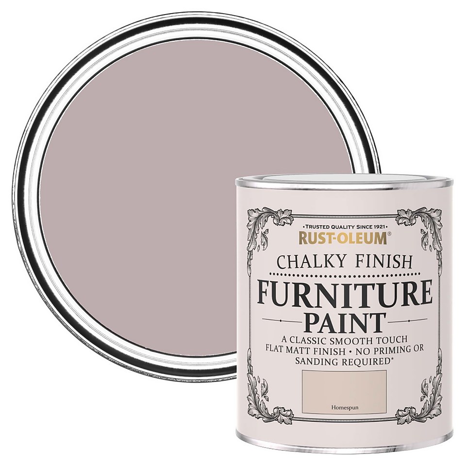 Rust-Oleum Chalky Furniture Paint - Homespun - 750ml