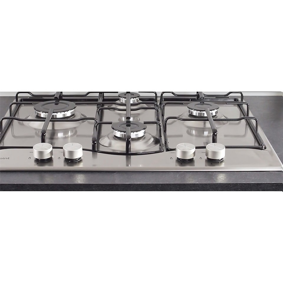 Hotpoint PCN 642 IX/H Built-in Gas Hob - Stainless Steel