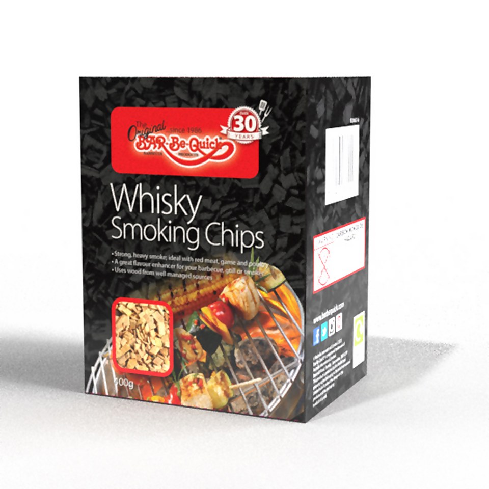 Bar-Be-Quick Smoking Chips - Whisky