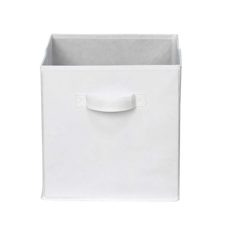 Compact Cube Fabric Insert - Vivid White