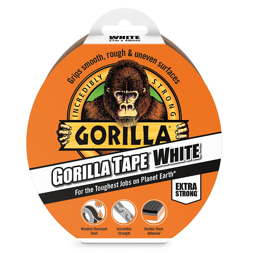 Gorilla Tape White 27m