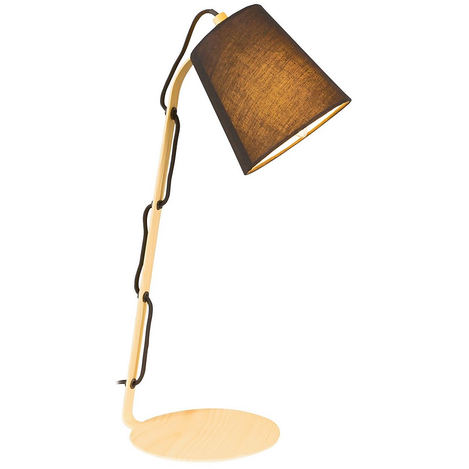 Daniel Exposed Cord Desk Lamp