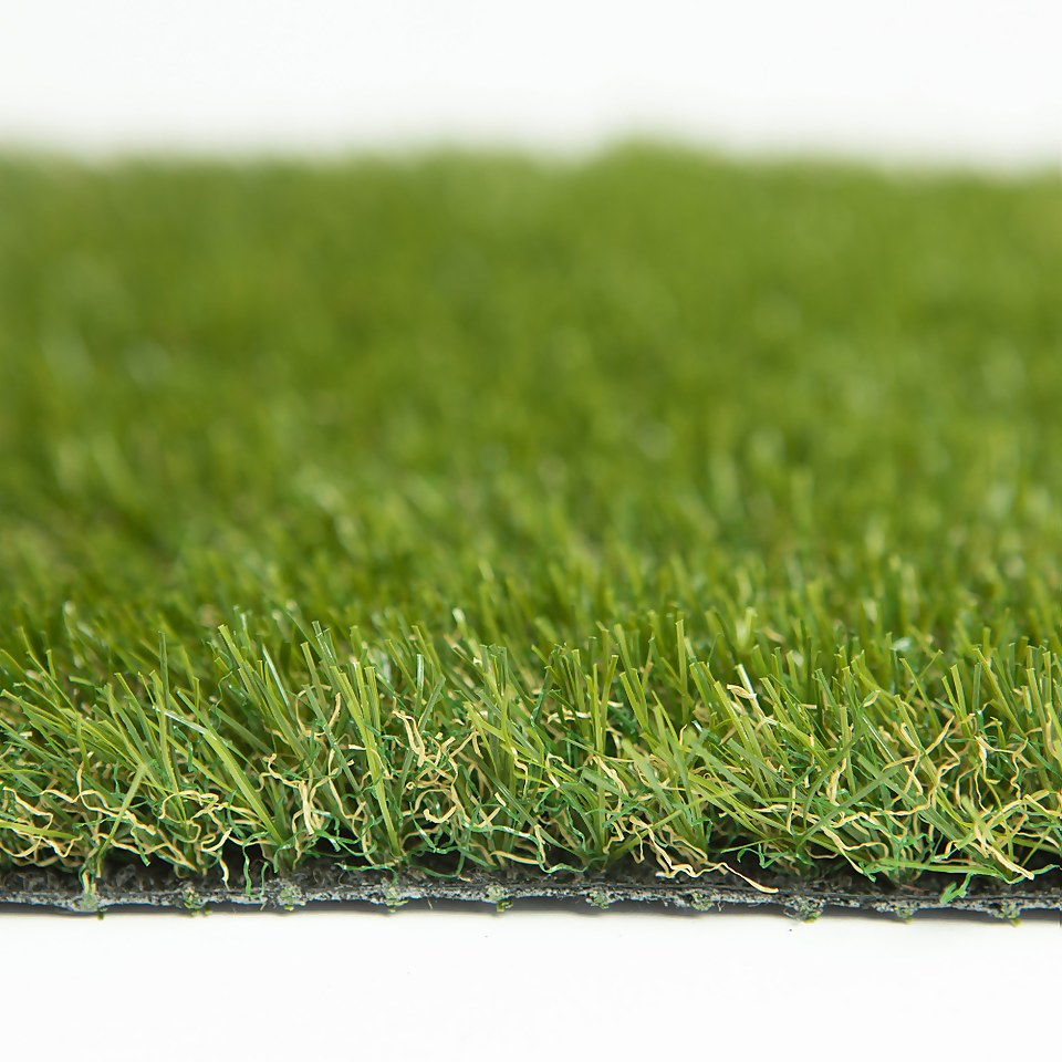 Nomow 28mm Garden Grass Artificial Grass Roll - 2m Width