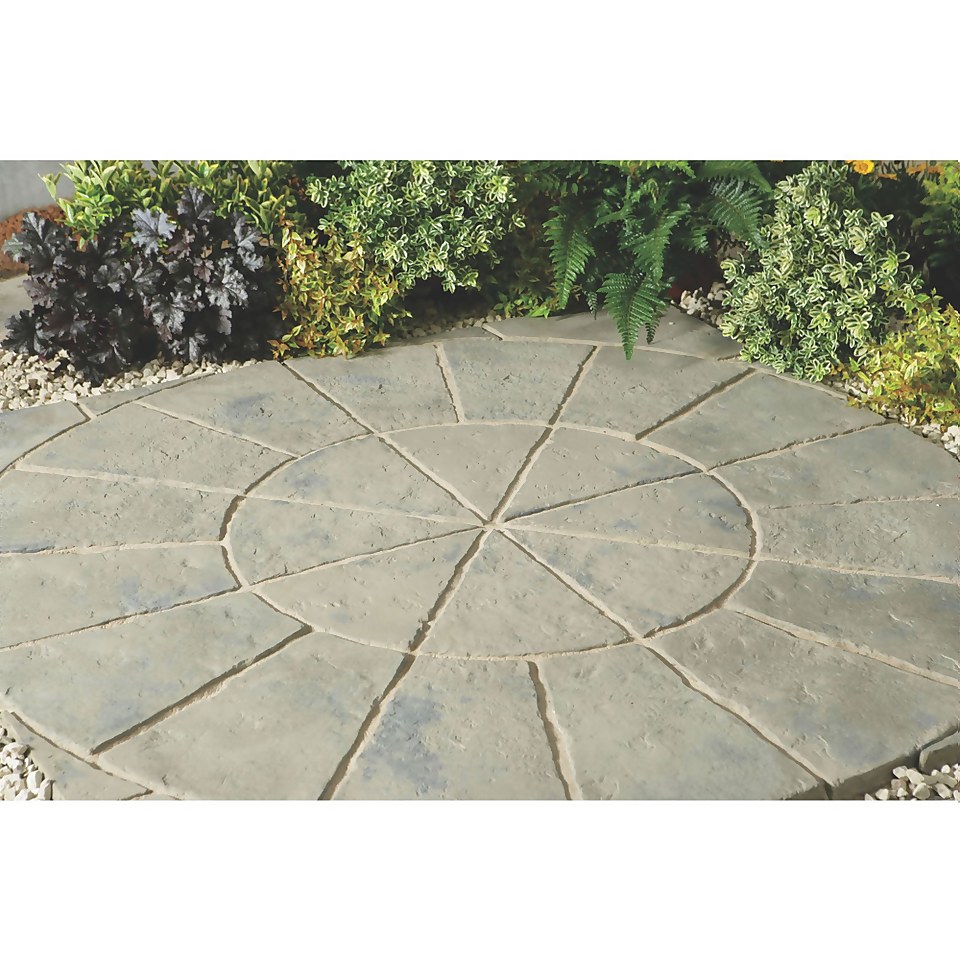 Stylish Stone Belfrey Circle 1.8m - Rustic Sage