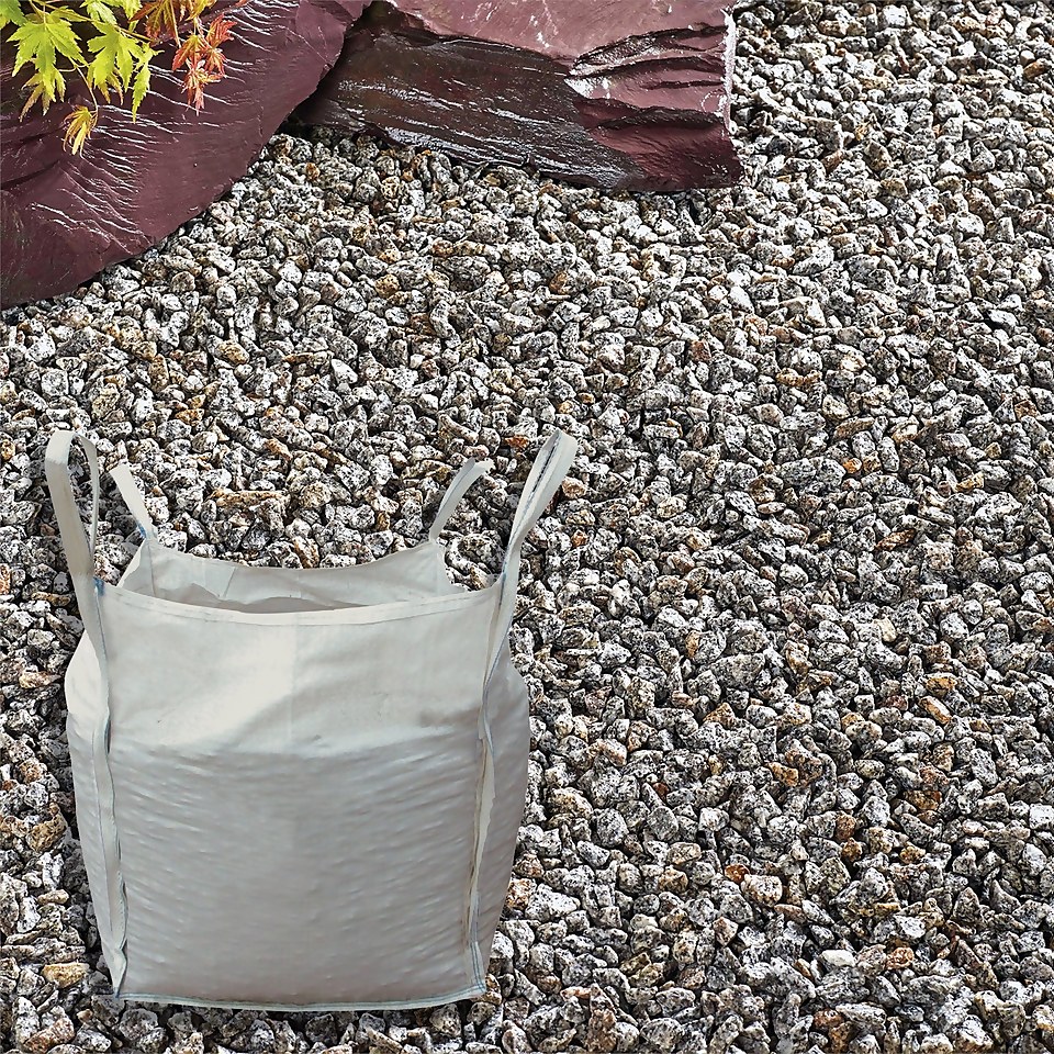 Stylish Stone Devon Grey Chippings, Bulk Bag - 750kg