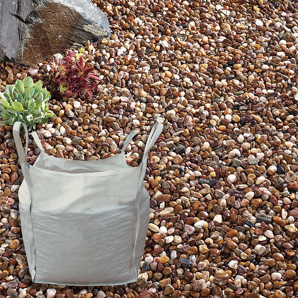 Stylish Stone Premium Quartzite Pea 10mm, Bulk Bag - 750kg