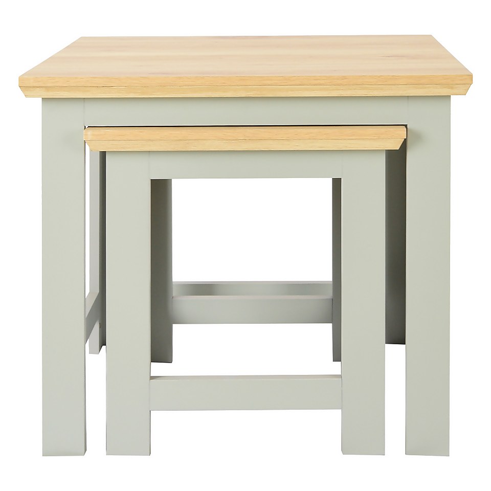 Diva Nest of 2 Tables - Grey
