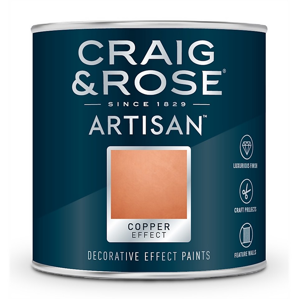 Craig & Rose Artisan Copper Effect Paint - 250ml