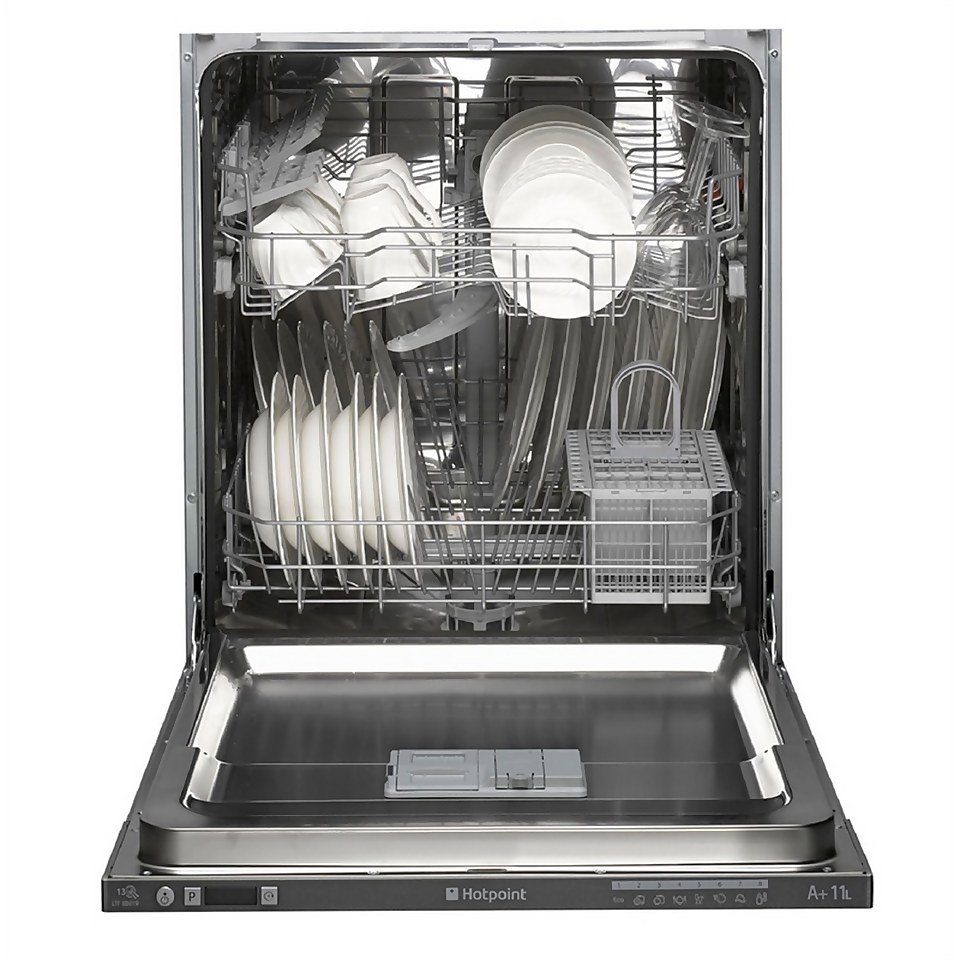 Hotpoint Aquarius LTF 8B019 Integrated Dishwasher Graphite Homebase