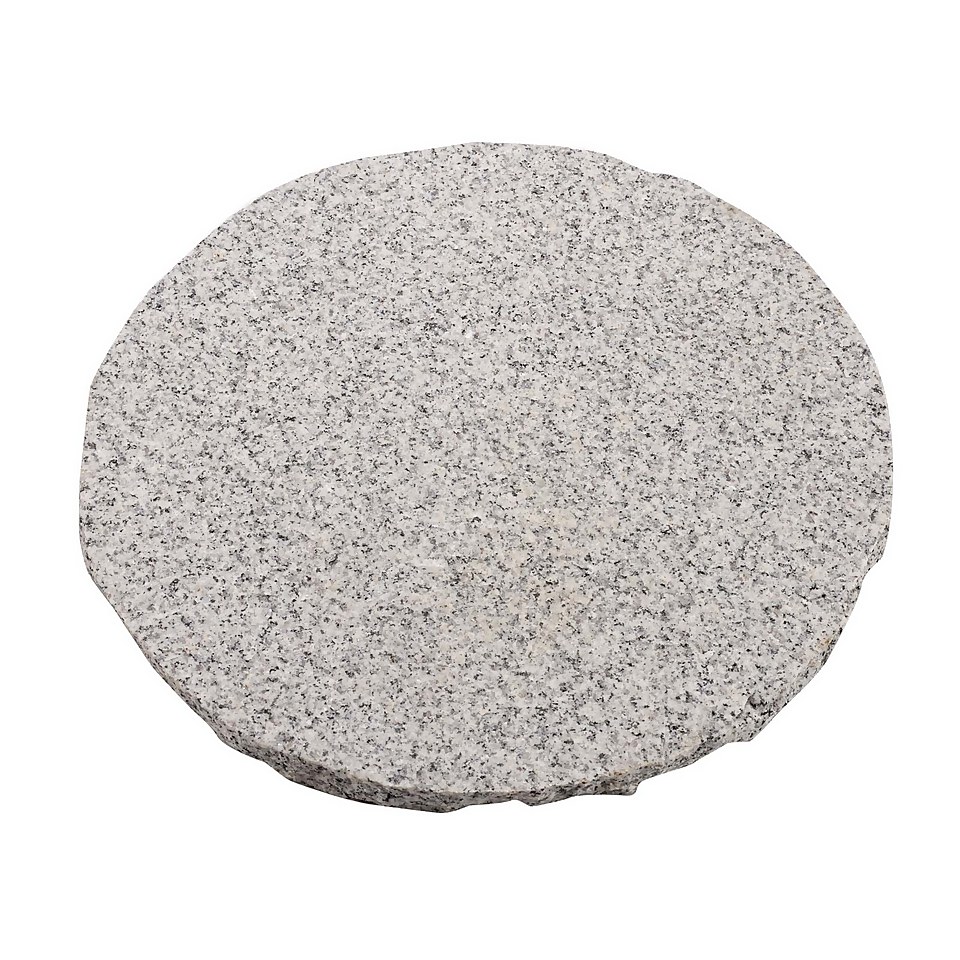 Stylish Stone Granite Stepping Stone 300mm - Light Grey