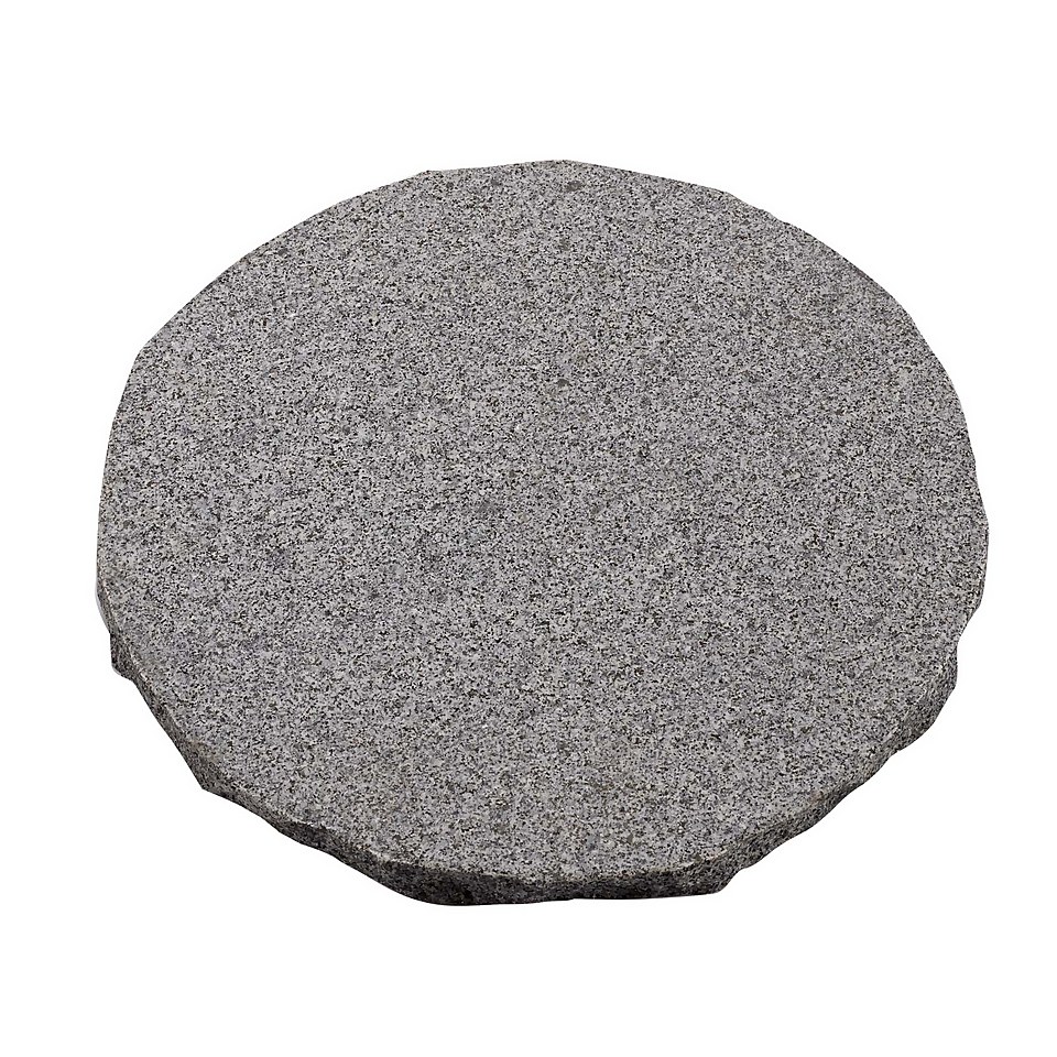 Stylish Stone Granite Stepping Stone 300mm - Dark Grey