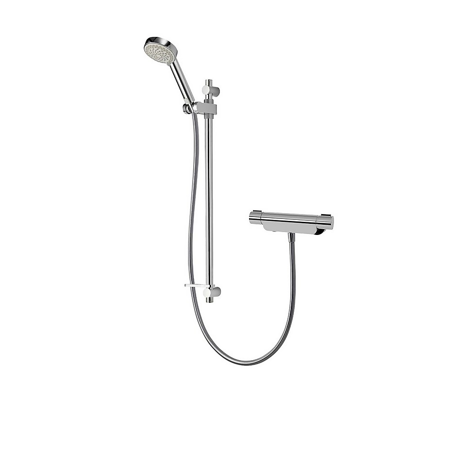 Aqualisa Midas 220 Bar Mixer Shower with Adjustable Head