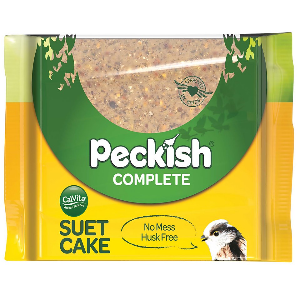 Peckish Complete Suet Cake Block for Wild Birds - 300g