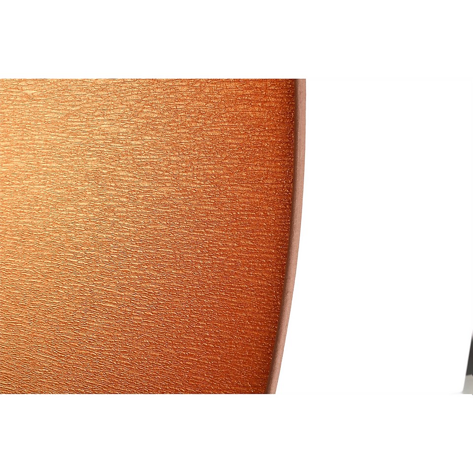 Luther Lamp Shade - Taupe with Copper Inner - 30cm
